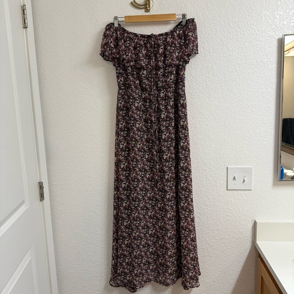 Sam Edelman Off the Shoulder Flowy Floral Dress - Picture 2 of 5